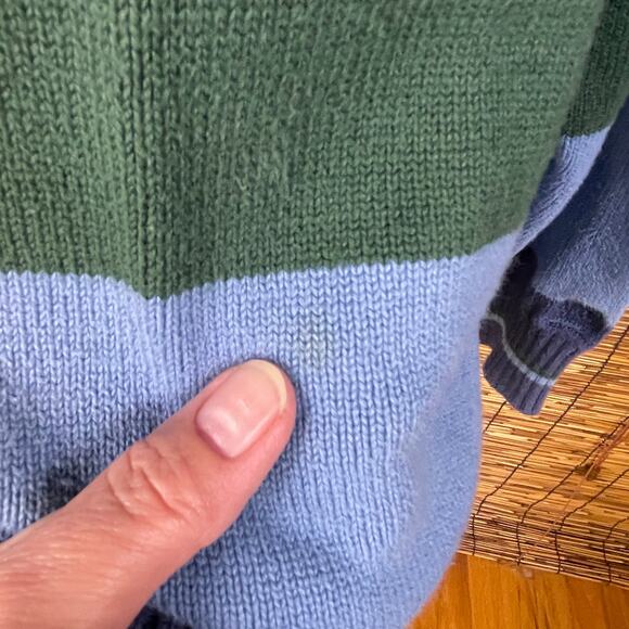 Tommy Hilfiger Bold Stripe Pullover Sweater size Mens M - Picture 6 of 8